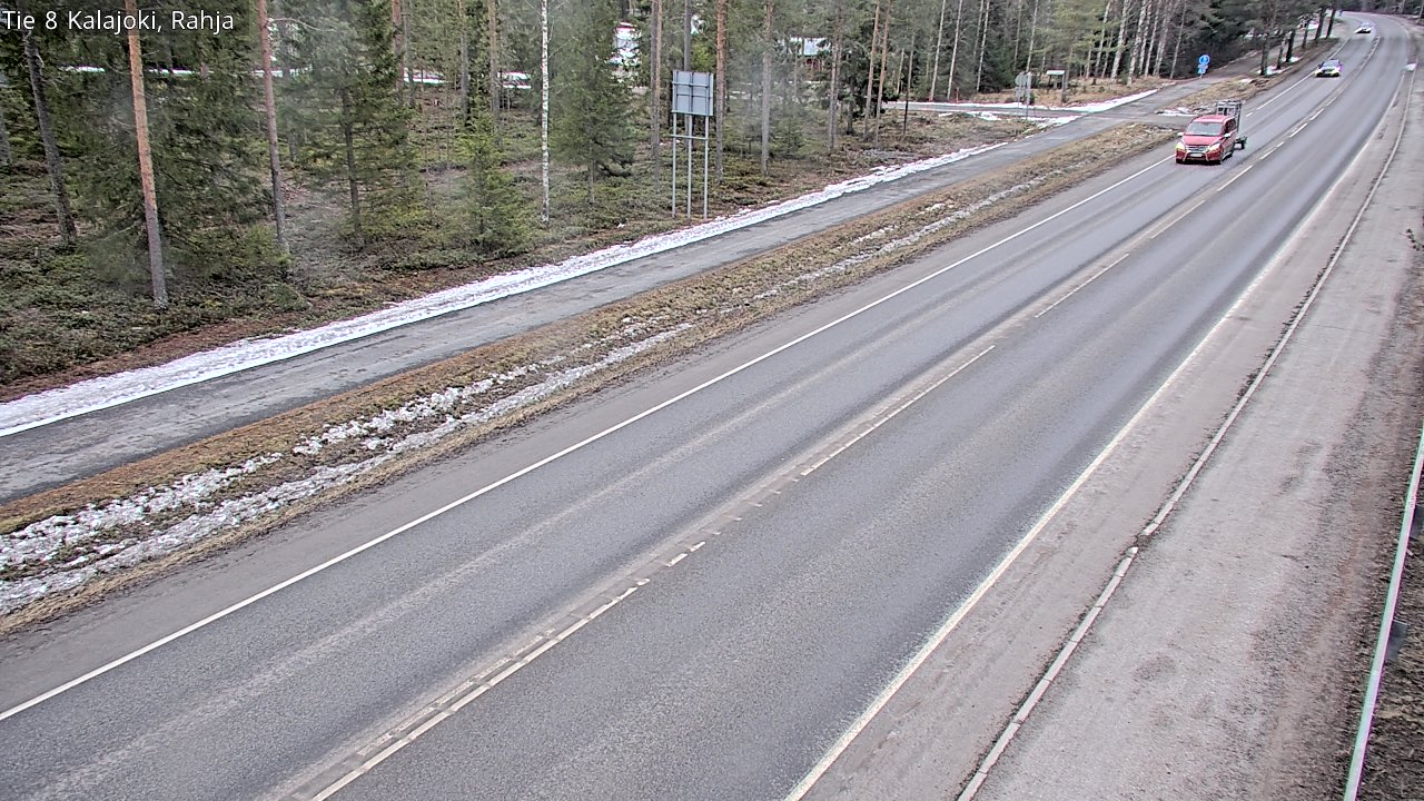 Kelikamerat Kuva Tie 8 Kalajoki, Rahja, Kalajoki, Pohjois-Pohjanmaa