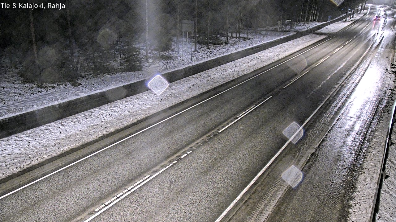 Weather Camera Image Road 8 Kalajoki, Rahja, Kalajoki, Pohjois-Pohjanmaa