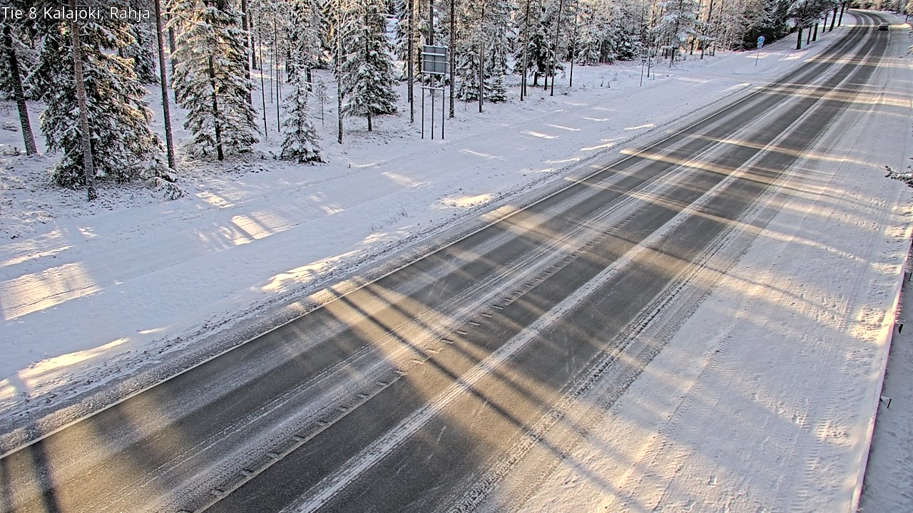 Weather Camera Image Road 8 Kalajoki, Rahja, Kalajoki, Pohjois-Pohjanmaa