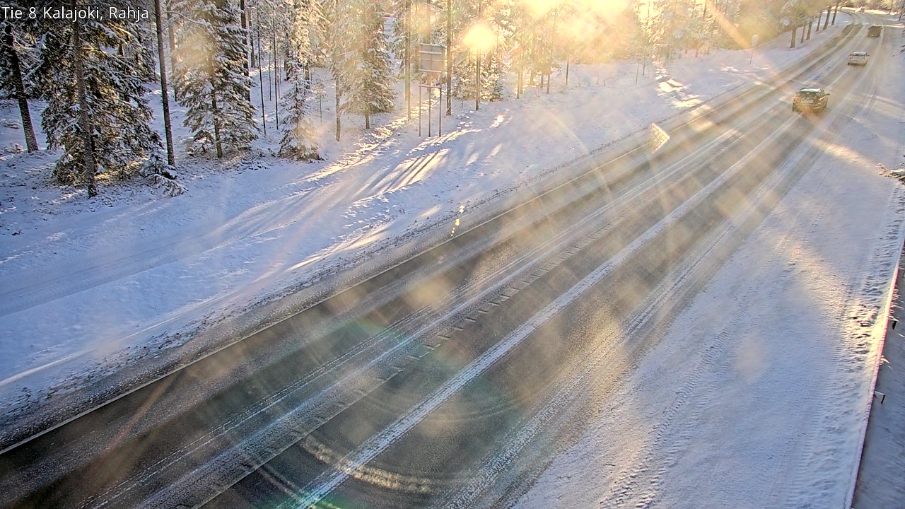 Weather Camera Image Väg 8 Kalajoki, Rahja, Kalajoki, Pohjois-Pohjanmaa