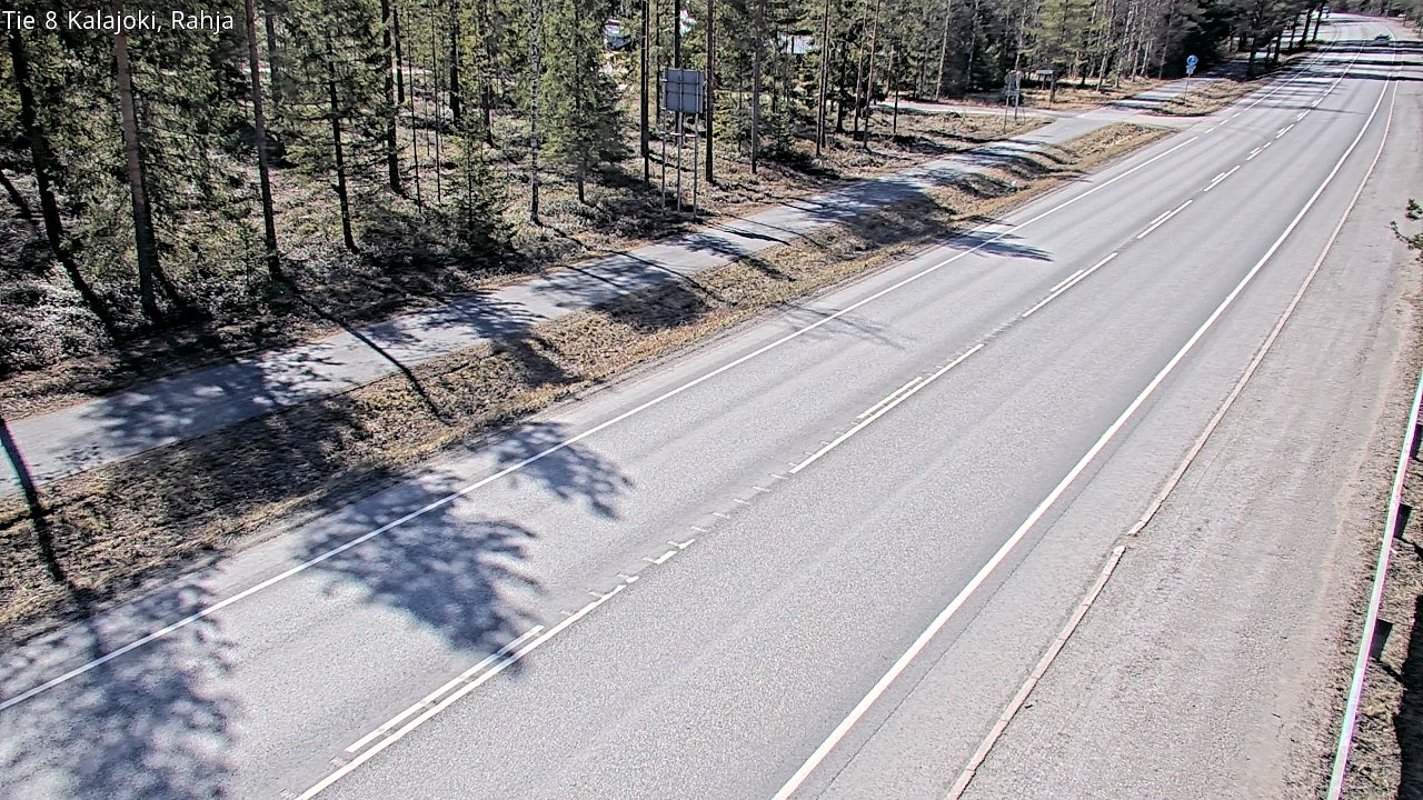 Kelikamerat Kuva Tie 8 Kalajoki, Rahja, Kalajoki, Pohjois-Pohjanmaa