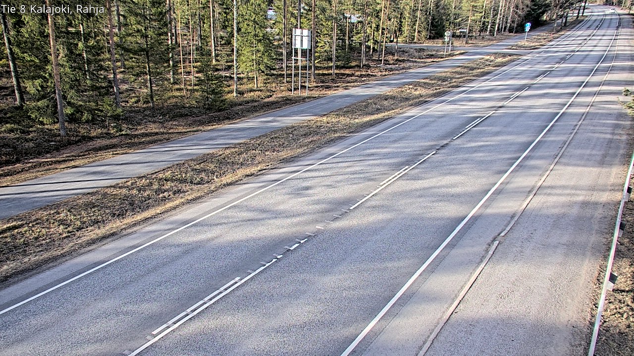 Kelikamerat Kuva Tie 8 Kalajoki, Rahja, Kalajoki, Pohjois-Pohjanmaa