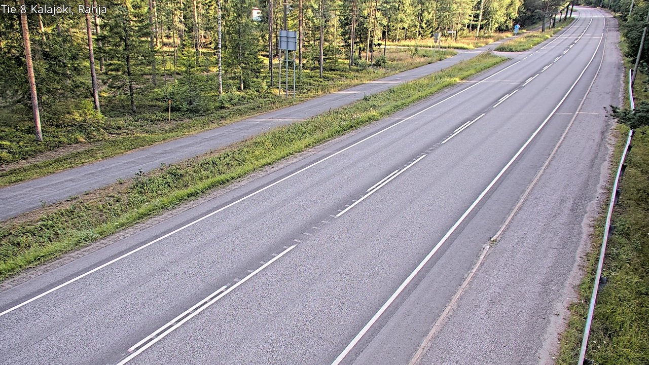 Kelikamerat Kuva Tie 8 Kalajoki, Rahja, Kalajoki, Pohjois-Pohjanmaa