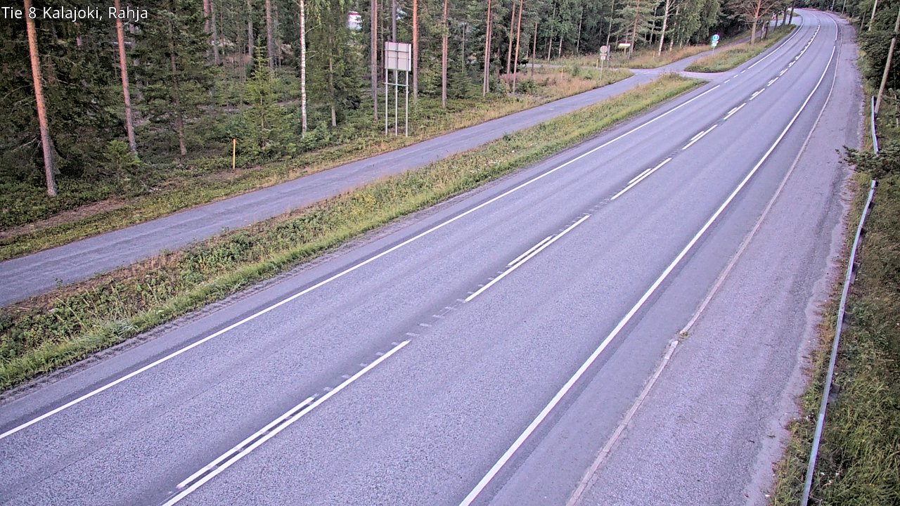 Kelikamerat Kuva Tie 8 Kalajoki, Rahja, Kalajoki, Pohjois-Pohjanmaa