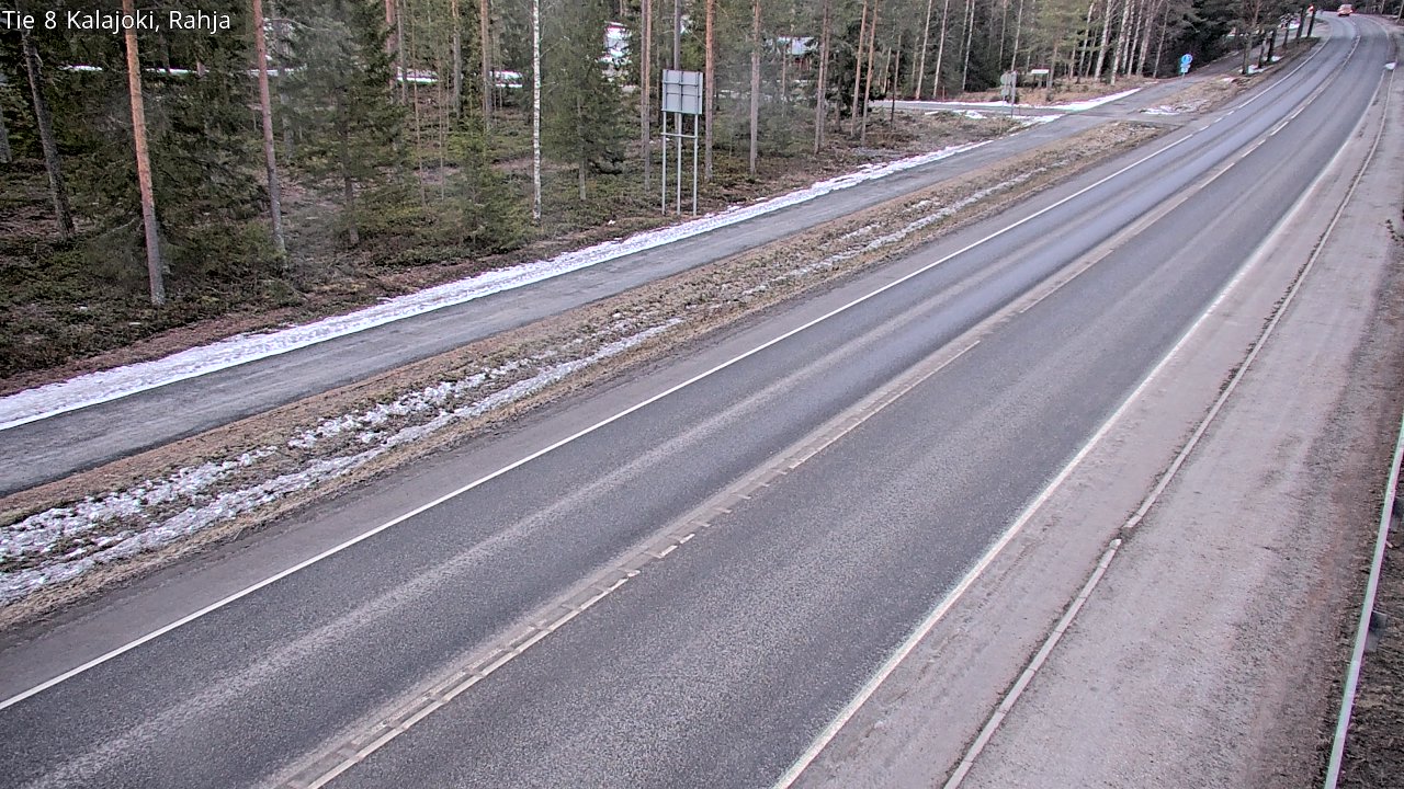 Kelikamerat Kuva Tie 8 Kalajoki, Rahja, Kalajoki, Pohjois-Pohjanmaa