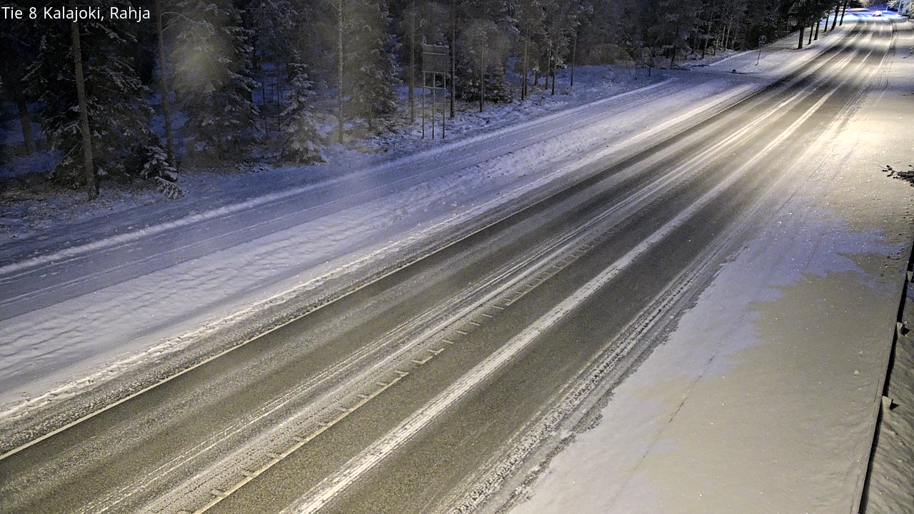 Kelikamerat Kuva Tie 8 Kalajoki, Rahja, Kalajoki, Pohjois-Pohjanmaa