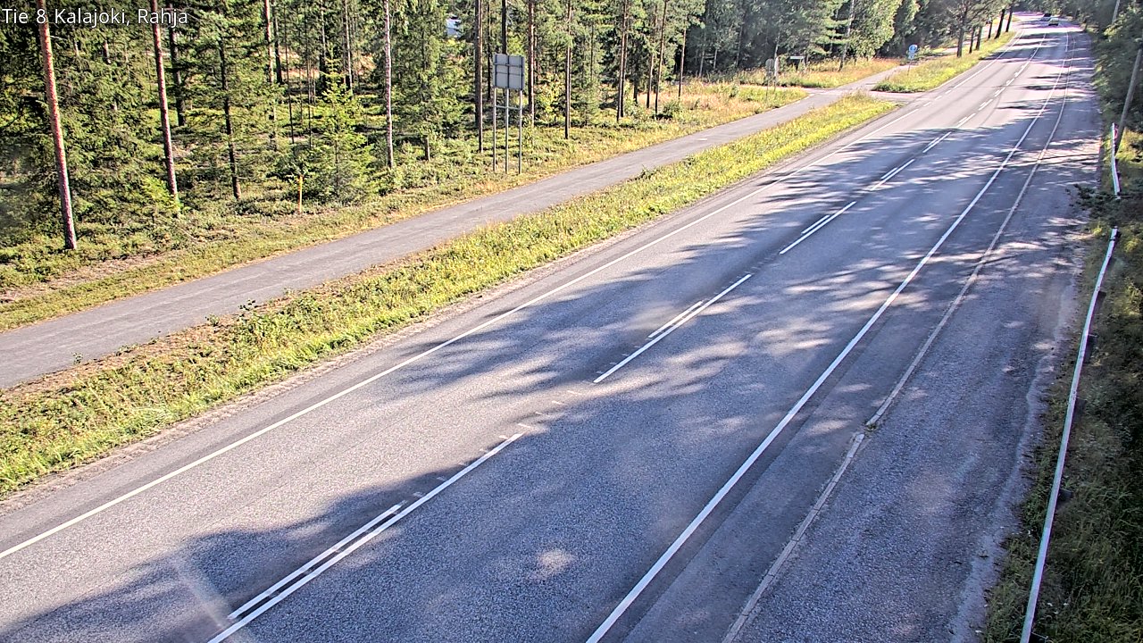 Kelikamerat Kuva Tie 8 Kalajoki, Rahja, Kalajoki, Pohjois-Pohjanmaa