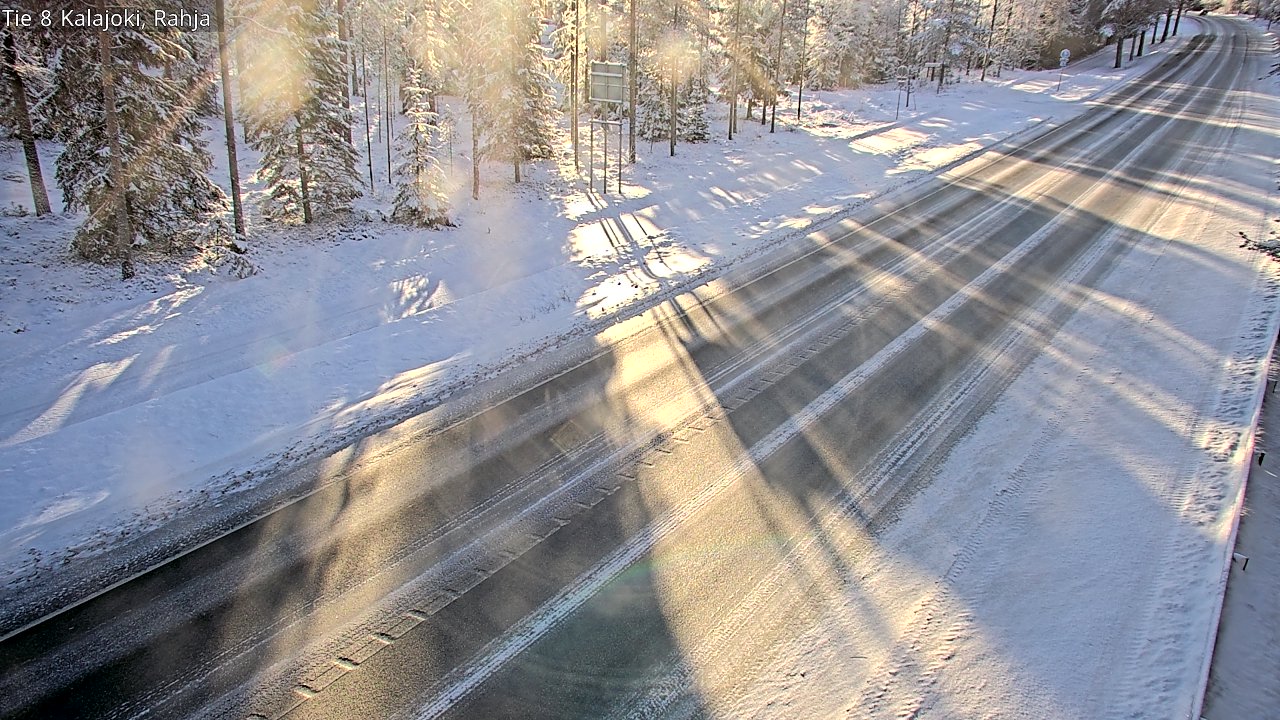 Weather Camera Image Väg 8 Kalajoki, Rahja, Kalajoki, Pohjois-Pohjanmaa