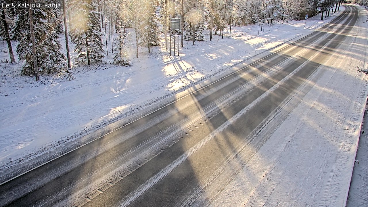 Weather Camera Image Road 8 Kalajoki, Rahja, Kalajoki, Pohjois-Pohjanmaa