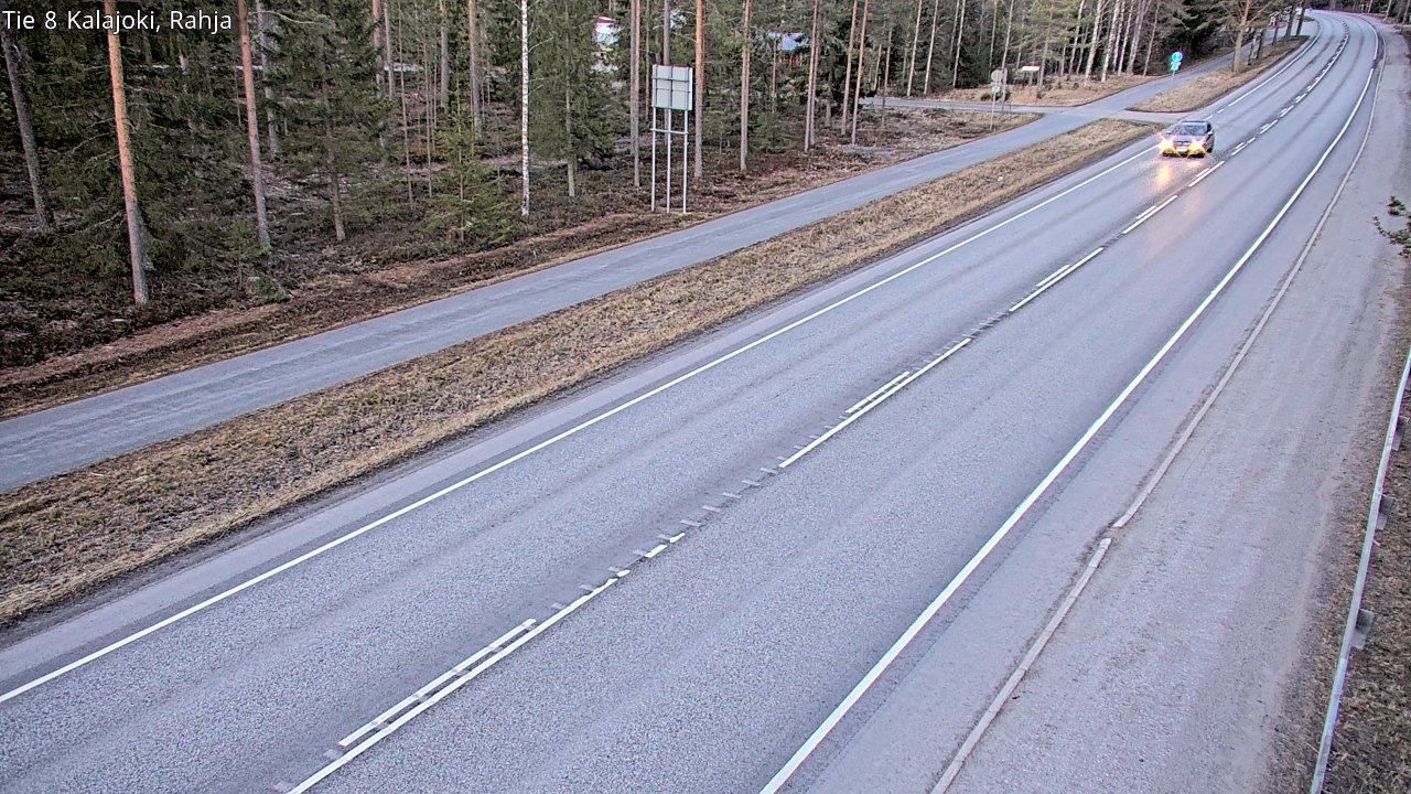 Kelikamerat Kuva Tie 8 Kalajoki, Rahja, Kalajoki, Pohjois-Pohjanmaa