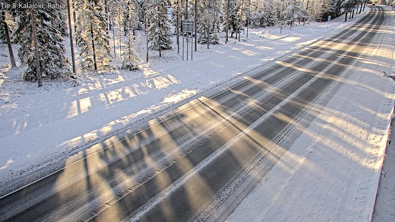 Weather Camera Image Road 8 Kalajoki, Rahja, Kalajoki, Pohjois-Pohjanmaa