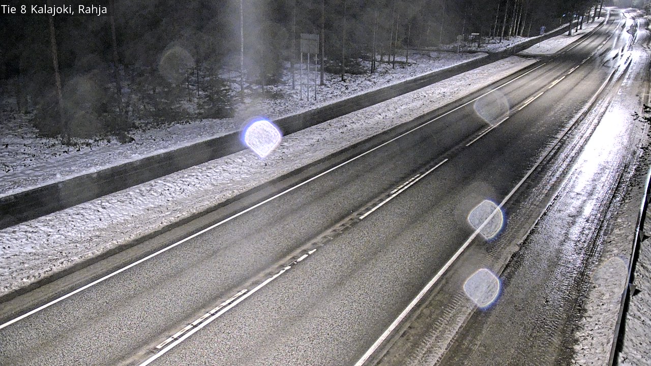 Weather Camera Image Road 8 Kalajoki, Rahja, Kalajoki, Pohjois-Pohjanmaa