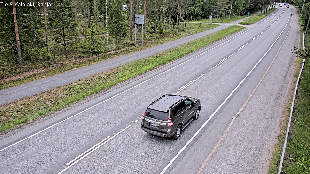 Kelikamerat Kuva Tie 8 Kalajoki, Rahja, Kalajoki, Pohjois-Pohjanmaa