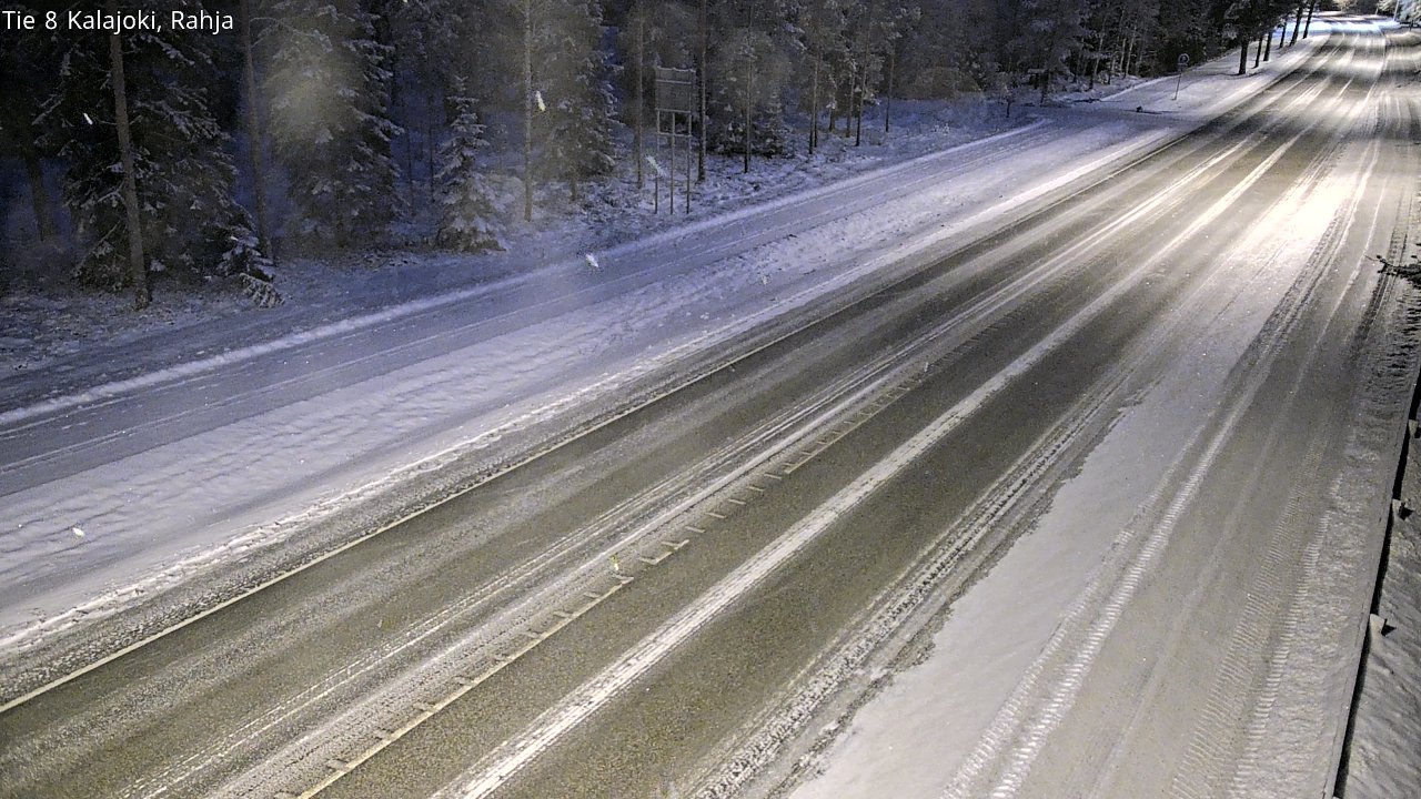 Kelikamerat Kuva Tie 8 Kalajoki, Rahja, Kalajoki, Pohjois-Pohjanmaa