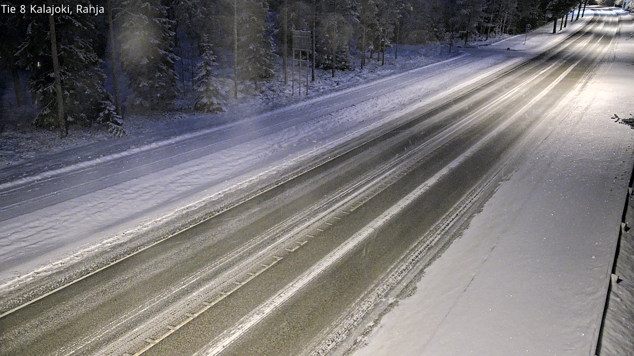Kelikamerat Kuva Tie 8 Kalajoki, Rahja, Kalajoki, Pohjois-Pohjanmaa