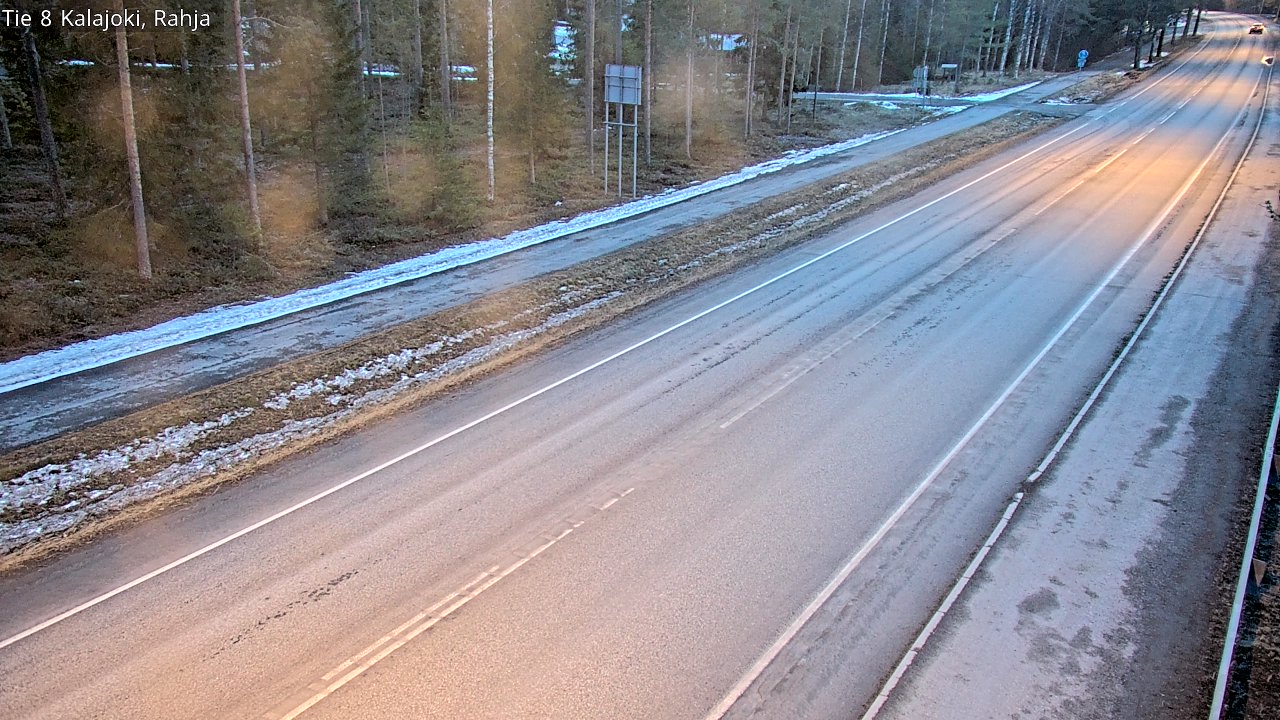 Kelikamerat Kuva Tie 8 Kalajoki, Rahja, Kalajoki, Pohjois-Pohjanmaa