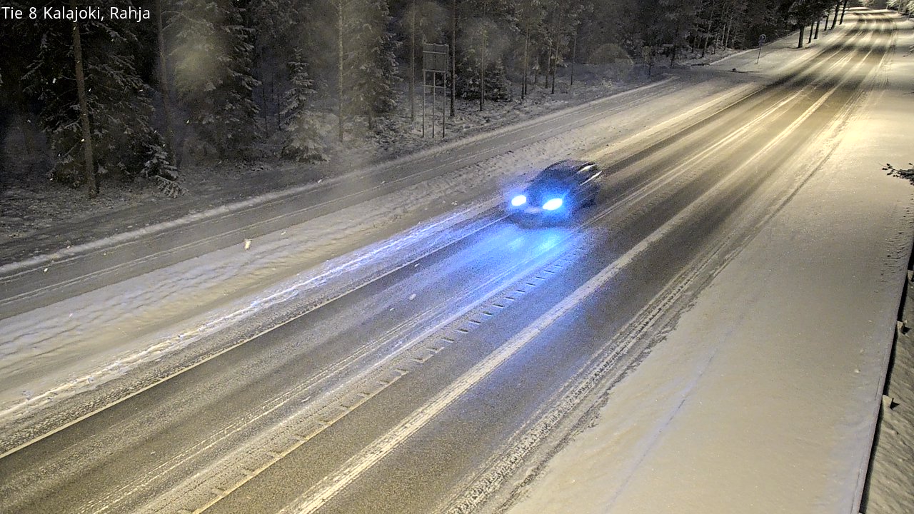 Kelikamerat Kuva Tie 8 Kalajoki, Rahja, Kalajoki, Pohjois-Pohjanmaa