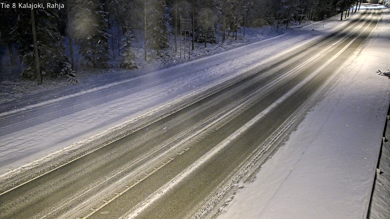 Kelikamerat Kuva Tie 8 Kalajoki, Rahja, Kalajoki, Pohjois-Pohjanmaa