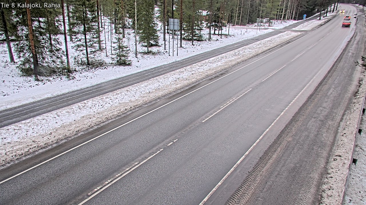Weather Camera Image Väg 8 Kalajoki, Rahja, Kalajoki, Pohjois-Pohjanmaa