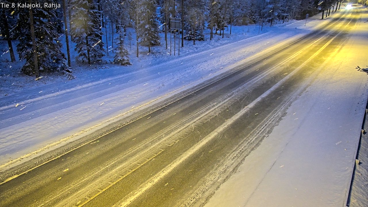 Kelikamerat Kuva Tie 8 Kalajoki, Rahja, Kalajoki, Pohjois-Pohjanmaa