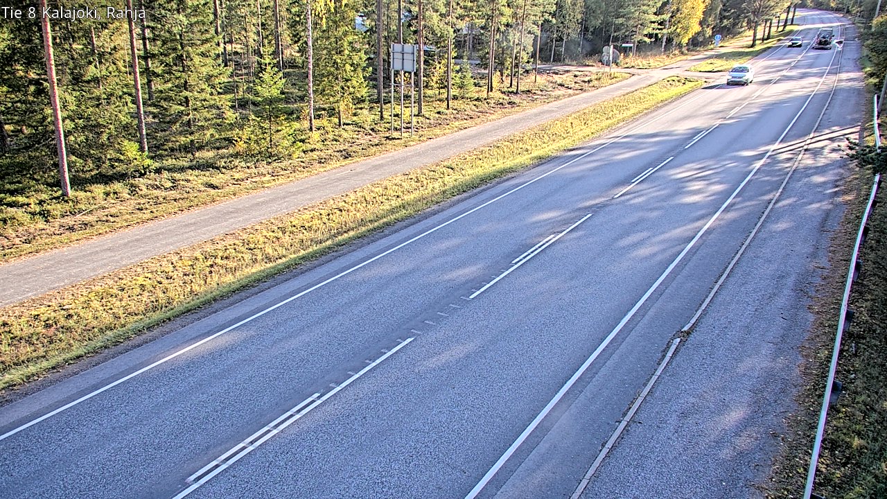 Kelikamerat Kuva Tie 8 Kalajoki, Rahja, Kalajoki, Pohjois-Pohjanmaa