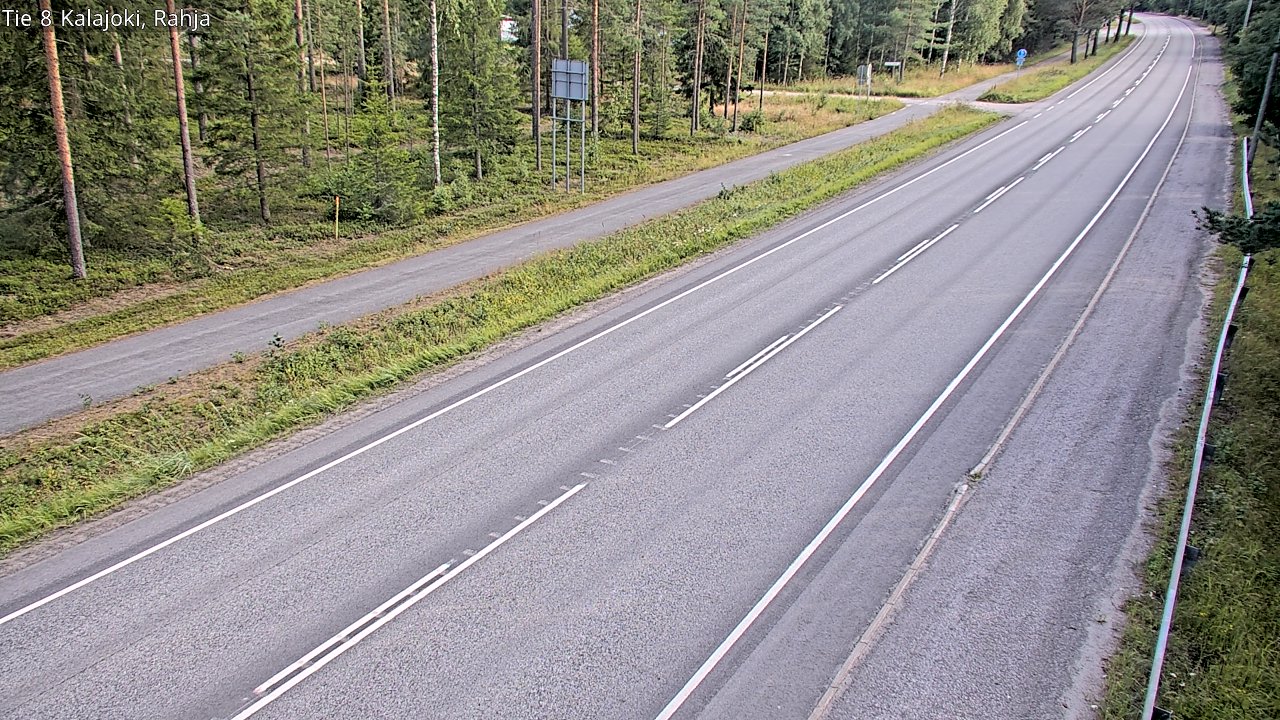 Kelikamerat Kuva Tie 8 Kalajoki, Rahja, Kalajoki, Pohjois-Pohjanmaa