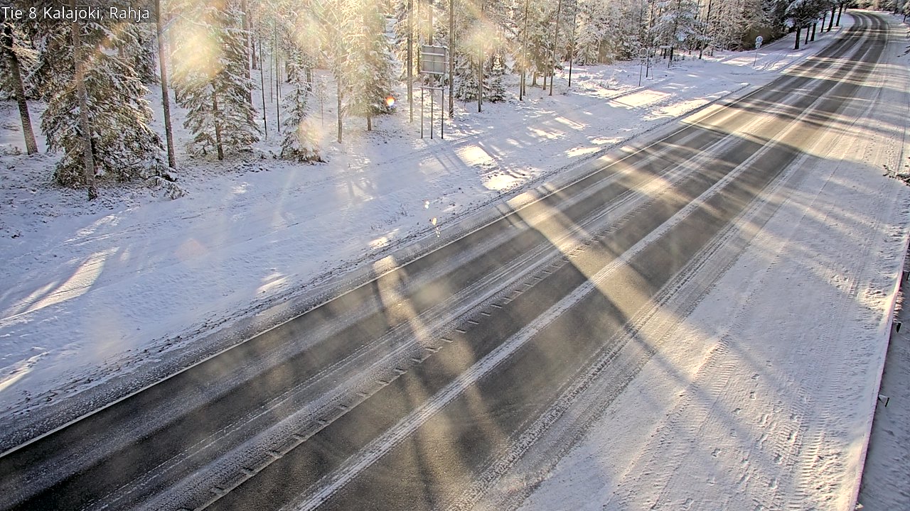 Weather Camera Image Road 8 Kalajoki, Rahja, Kalajoki, Pohjois-Pohjanmaa