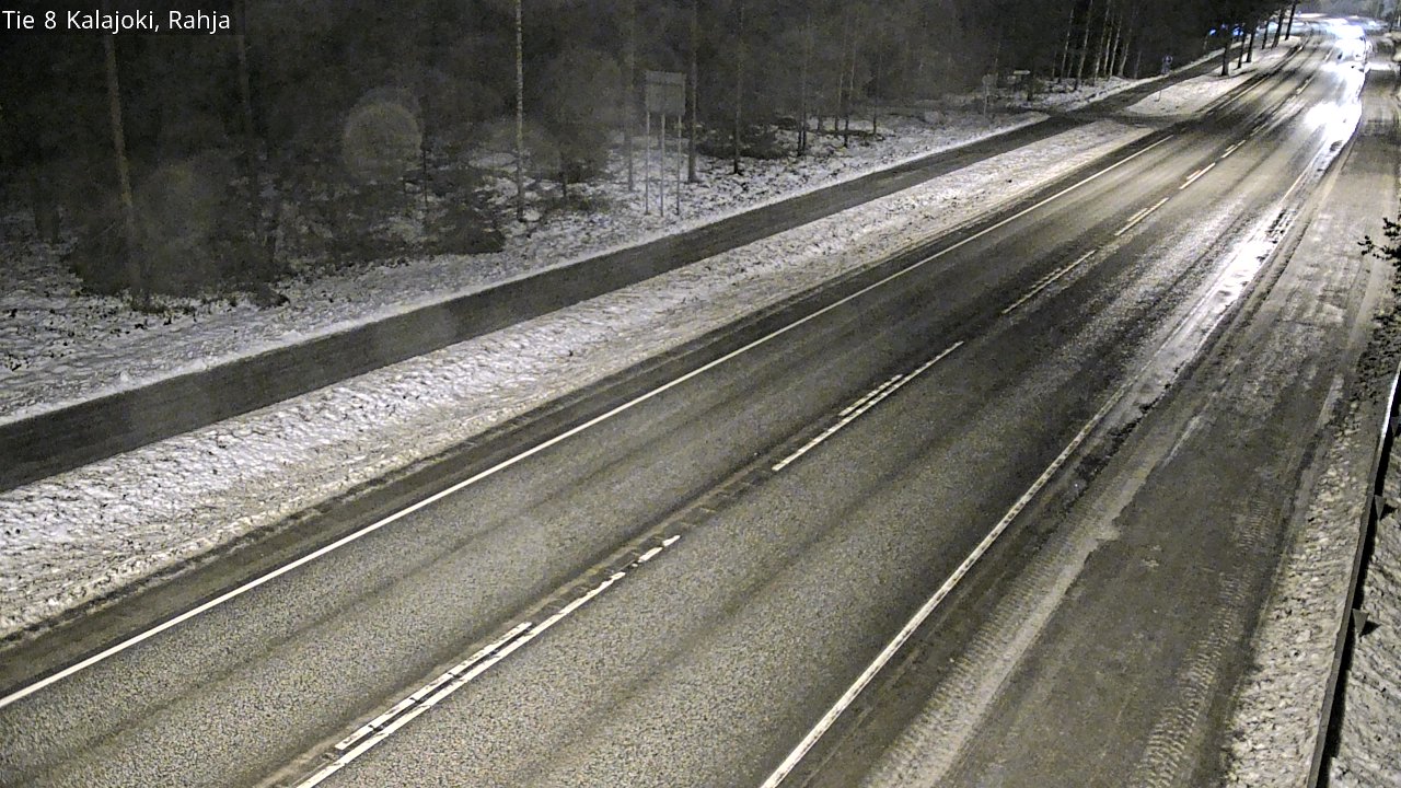 Weather Camera Image Väg 8 Kalajoki, Rahja, Kalajoki, Pohjois-Pohjanmaa