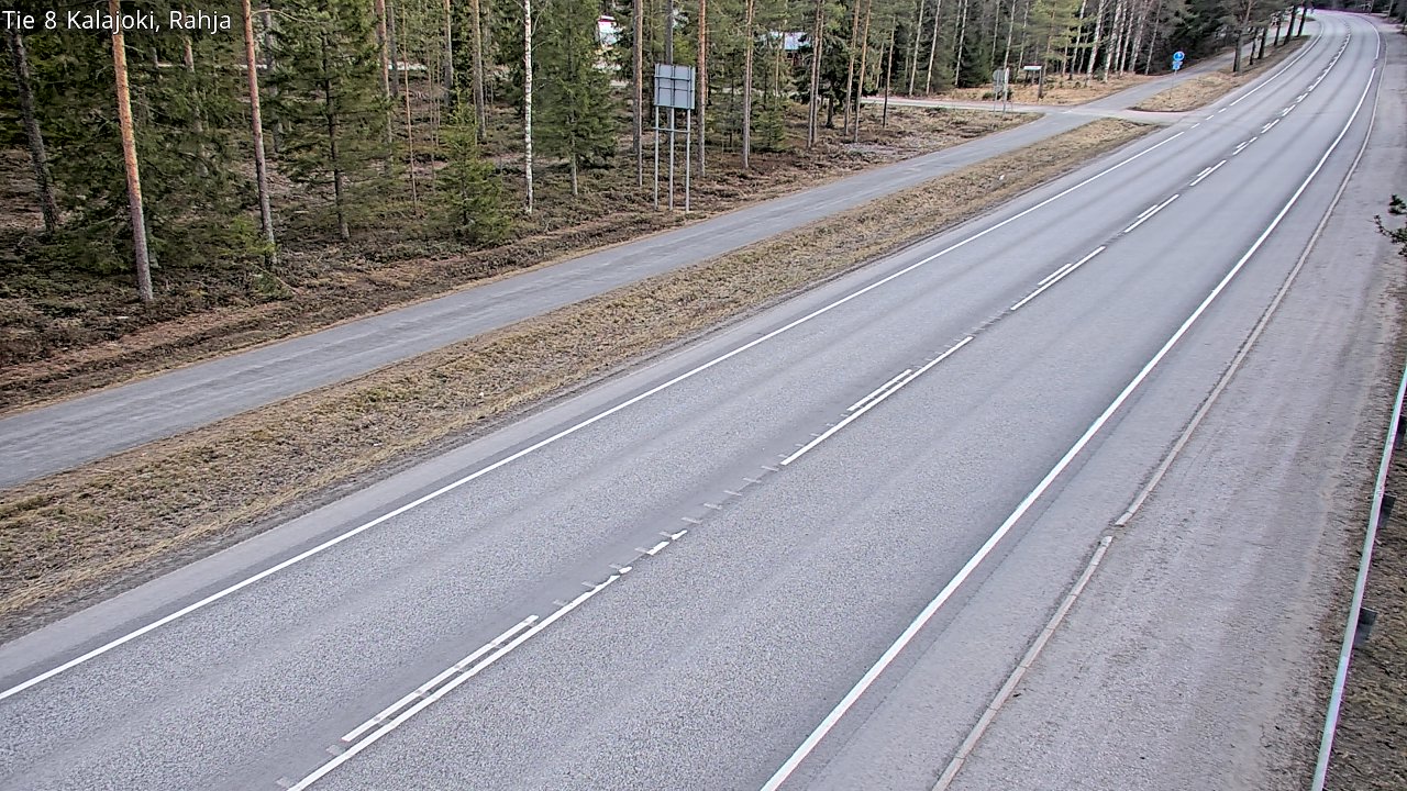 Kelikamerat Kuva Tie 8 Kalajoki, Rahja, Kalajoki, Pohjois-Pohjanmaa