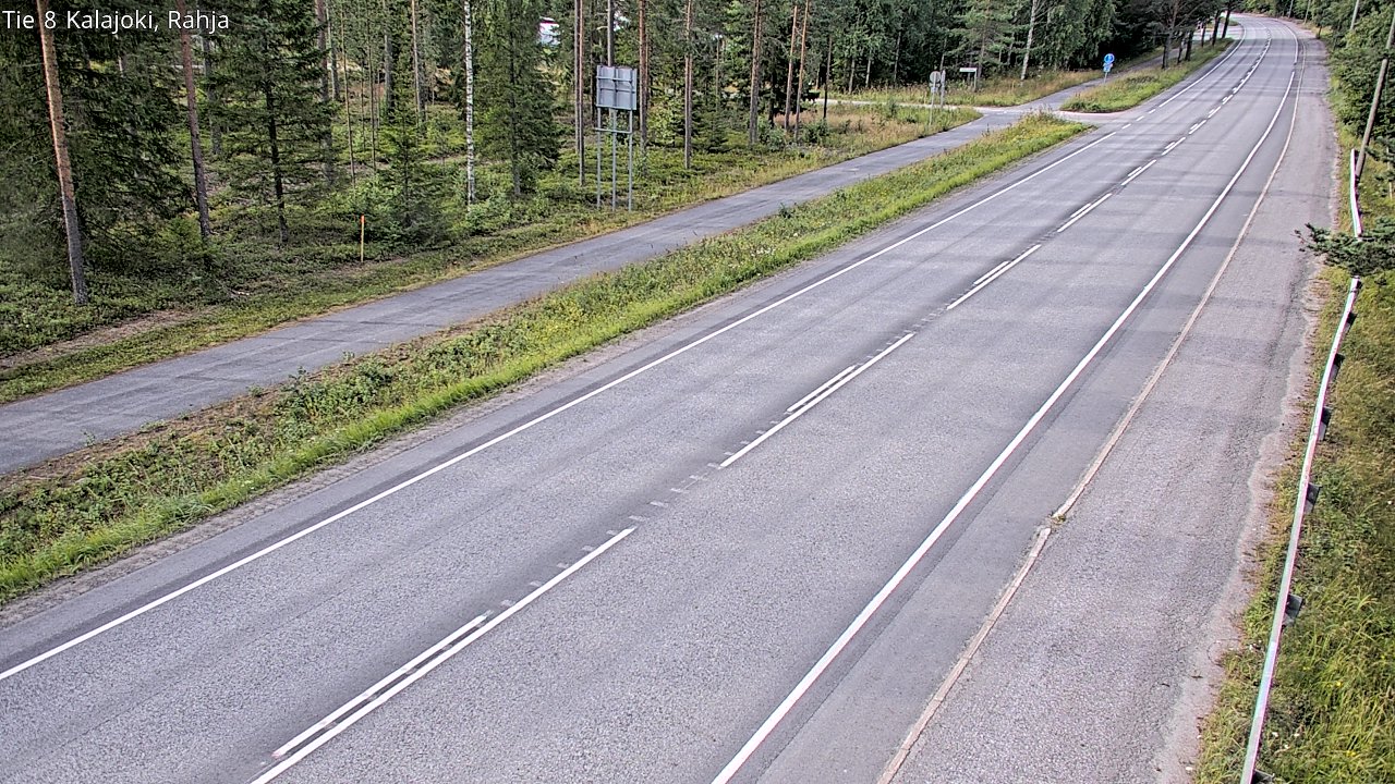 Kelikamerat Kuva Tie 8 Kalajoki, Rahja, Kalajoki, Pohjois-Pohjanmaa