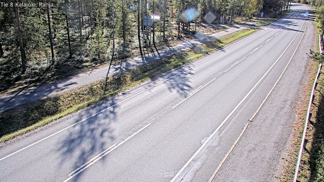 Kelikamerat Kuva Tie 8 Kalajoki, Rahja, Kalajoki, Pohjois-Pohjanmaa