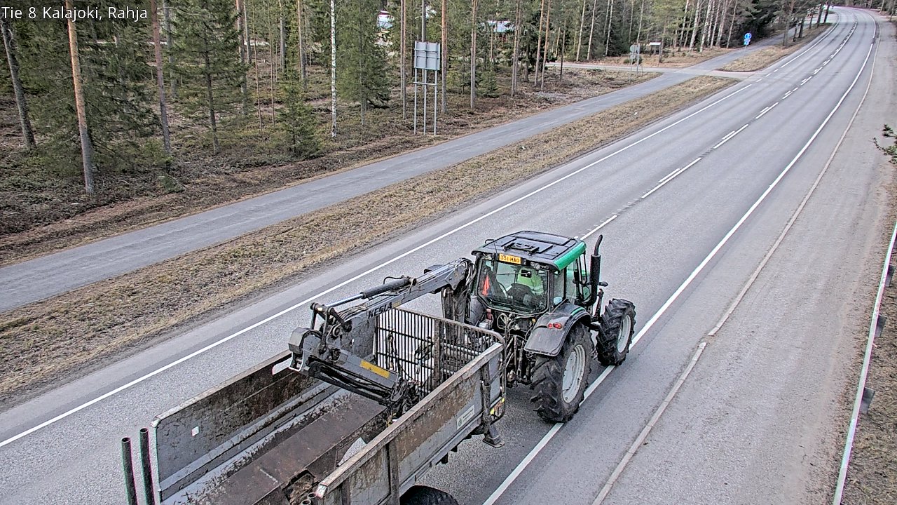 Kelikamerat Kuva Tie 8 Kalajoki, Rahja, Kalajoki, Pohjois-Pohjanmaa