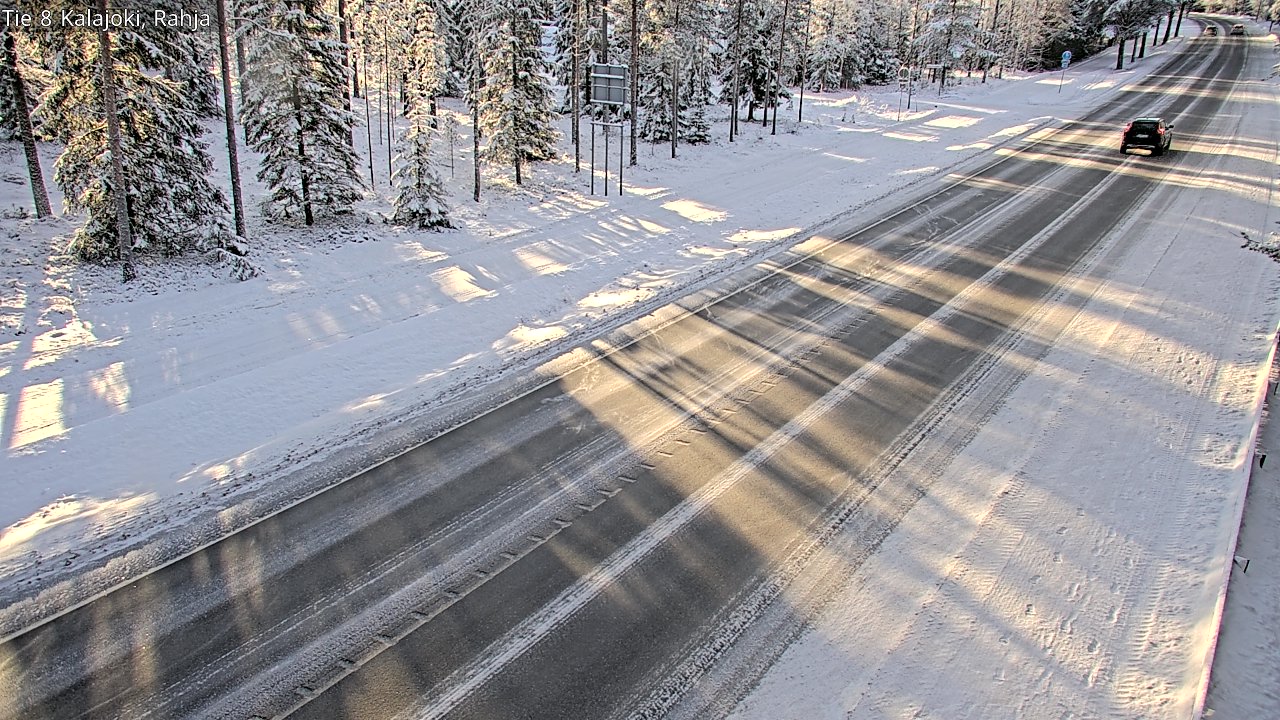 Weather Camera Image Road 8 Kalajoki, Rahja, Kalajoki, Pohjois-Pohjanmaa