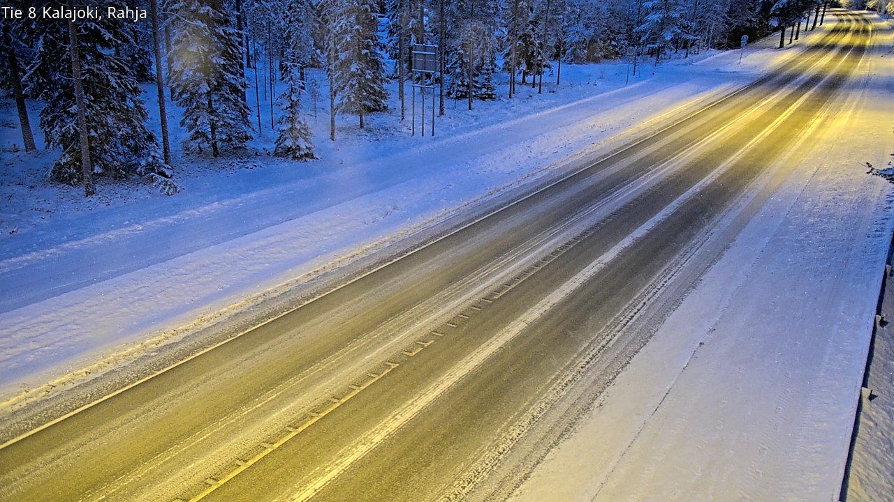 Weather Camera Image Road 8 Kalajoki, Rahja, Kalajoki, Pohjois-Pohjanmaa