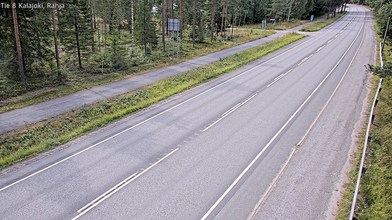 Weather Camera Image Road 8 Kalajoki, Rahja, Kalajoki, Pohjois-Pohjanmaa