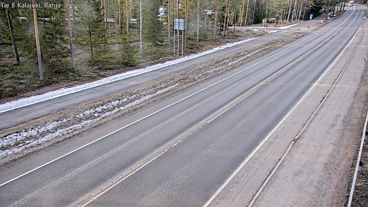 Kelikamerat Kuva Tie 8 Kalajoki, Rahja, Kalajoki, Pohjois-Pohjanmaa