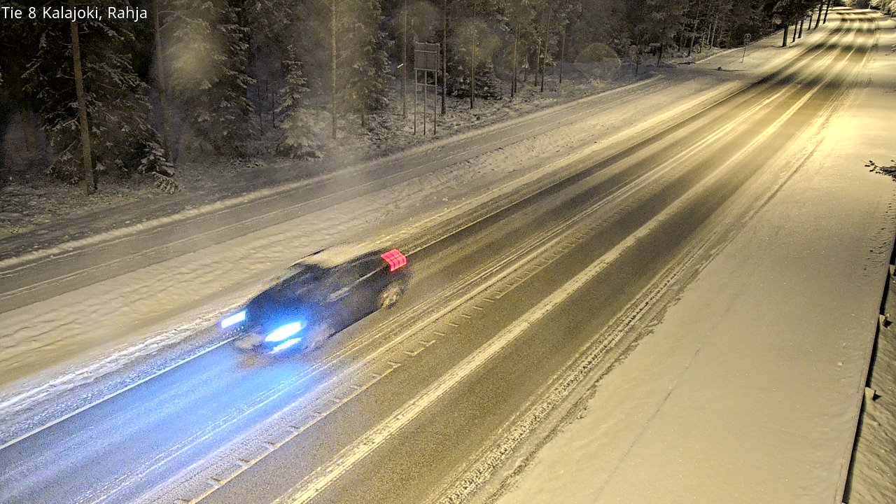 Kelikamerat Kuva Tie 8 Kalajoki, Rahja, Kalajoki, Pohjois-Pohjanmaa