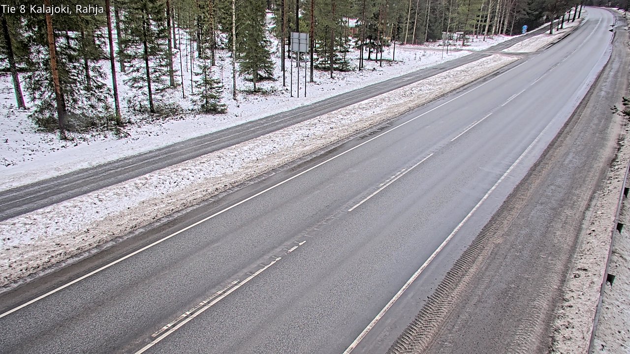 Weather Camera Image Väg 8 Kalajoki, Rahja, Kalajoki, Pohjois-Pohjanmaa