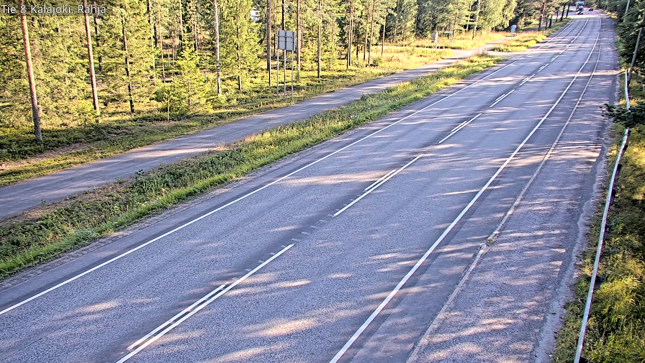 Kelikamerat Kuva Tie 8 Kalajoki, Rahja, Kalajoki, Pohjois-Pohjanmaa