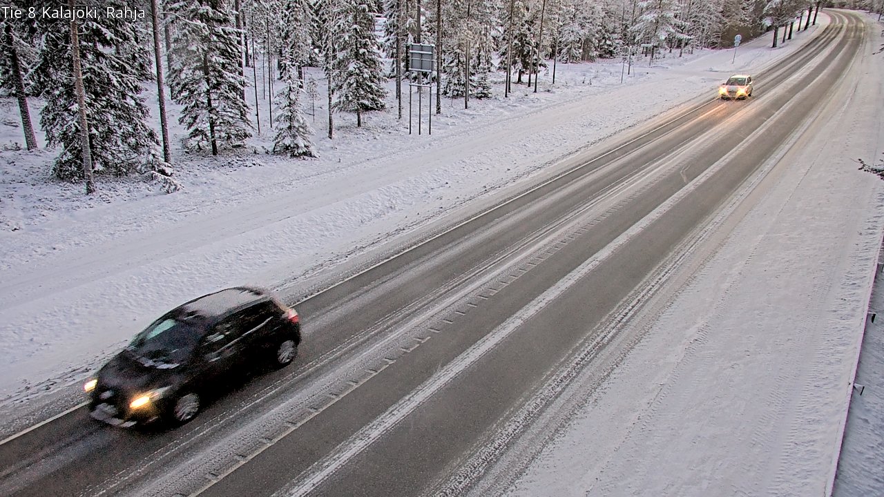 Weather Camera Image Road 8 Kalajoki, Rahja, Kalajoki, Pohjois-Pohjanmaa