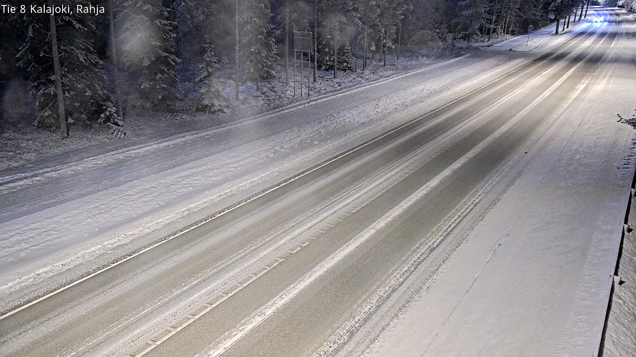 Weather Camera Image Road 8 Kalajoki, Rahja, Kalajoki, Pohjois-Pohjanmaa