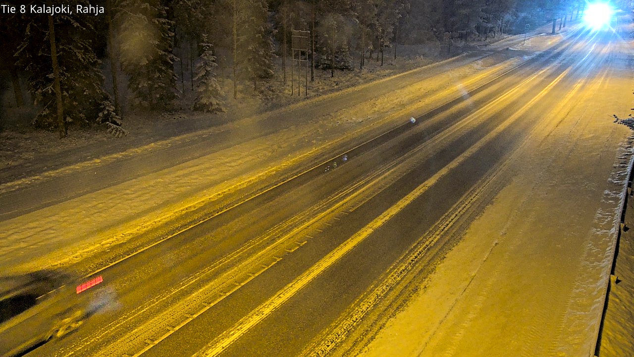 Weather Camera Image Väg 8 Kalajoki, Rahja, Kalajoki, Pohjois-Pohjanmaa