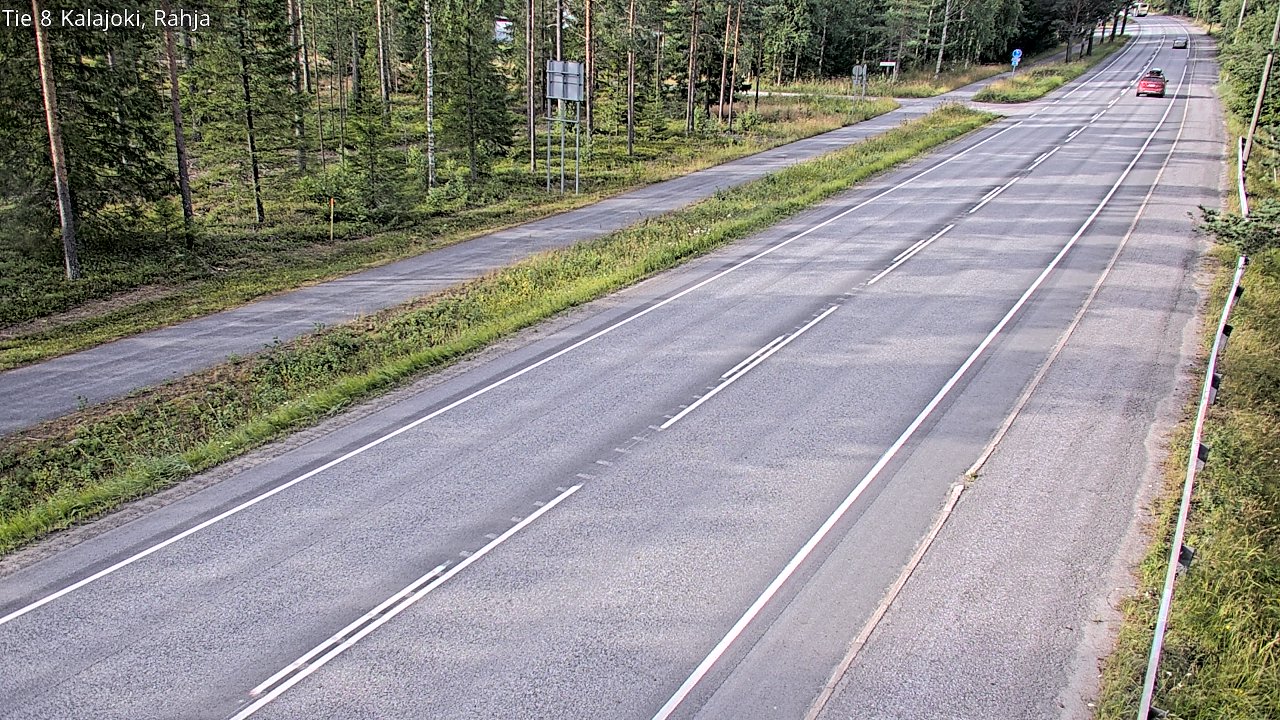 Kelikamerat Kuva Tie 8 Kalajoki, Rahja, Kalajoki, Pohjois-Pohjanmaa