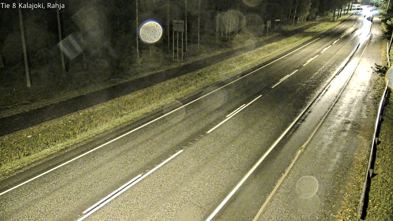 Kelikamerat Kuva Tie 8 Kalajoki, Rahja, Kalajoki, Pohjois-Pohjanmaa