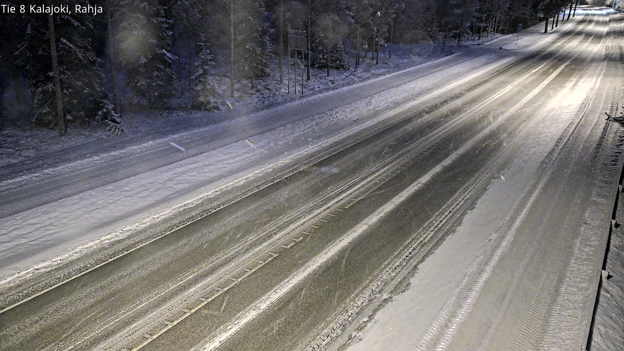 Kelikamerat Kuva Tie 8 Kalajoki, Rahja, Kalajoki, Pohjois-Pohjanmaa