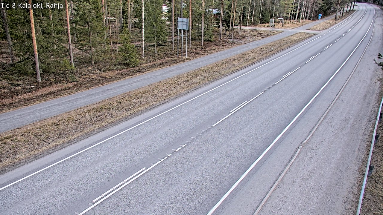 Kelikamerat Kuva Tie 8 Kalajoki, Rahja, Kalajoki, Pohjois-Pohjanmaa