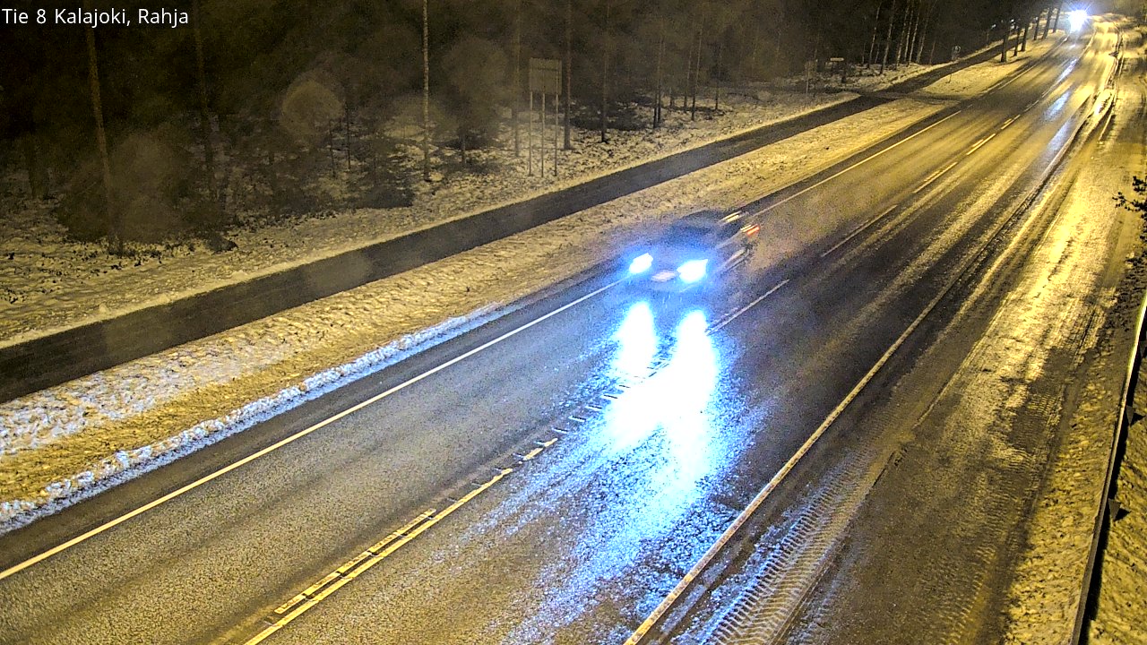 Weather Camera Image Road 8 Kalajoki, Rahja, Kalajoki, Pohjois-Pohjanmaa