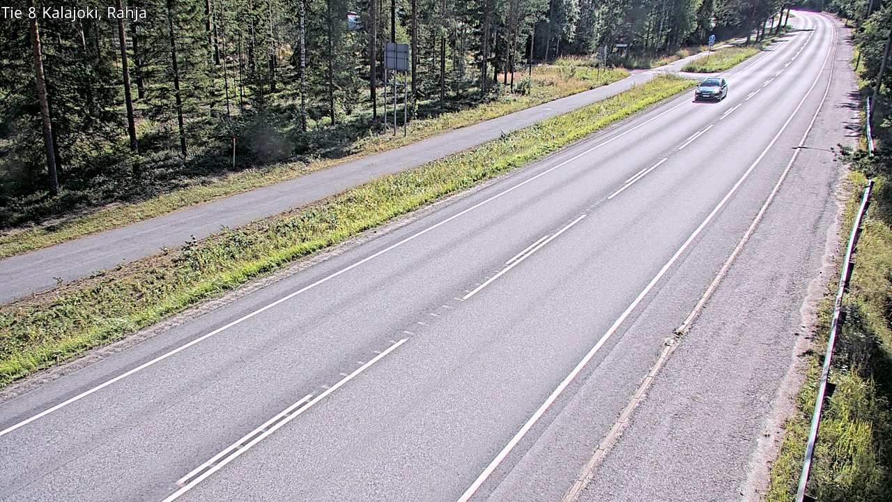 Kelikamerat Kuva Tie 8 Kalajoki, Rahja, Kalajoki, Pohjois-Pohjanmaa