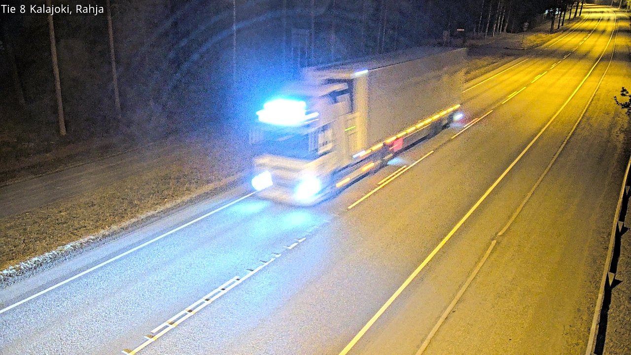Weather Camera Image Road 8 Kalajoki, Rahja, Kalajoki, Pohjois-Pohjanmaa