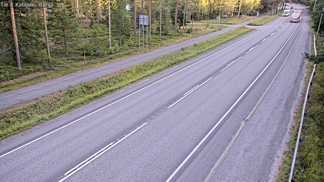 Kelikamerat Kuva Tie 8 Kalajoki, Rahja, Kalajoki, Pohjois-Pohjanmaa